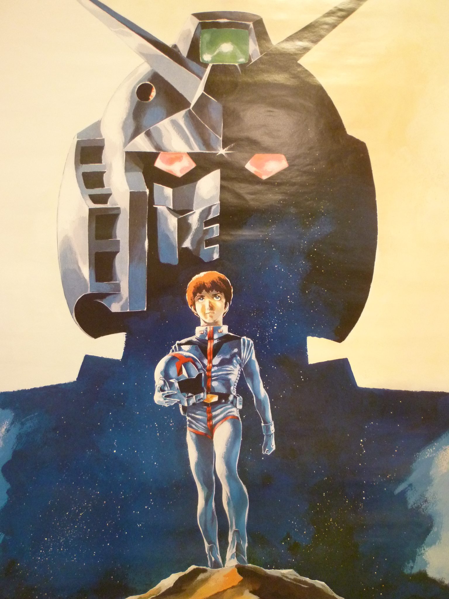 映画ポスター 機動戦士ガンダム RX78ガンダム vs MS06ザク 1981年 劇場