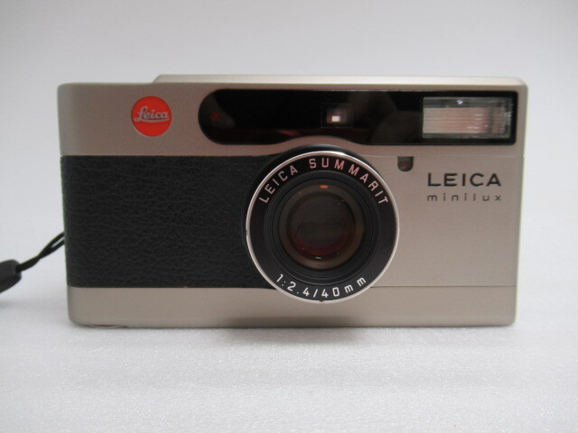 【カメラ】LEICA ライカ minilux ミニルクス 1:2.4/40mm コンパクト フィルムカメラ 買取 / 買取専門 金沢買取プラザ