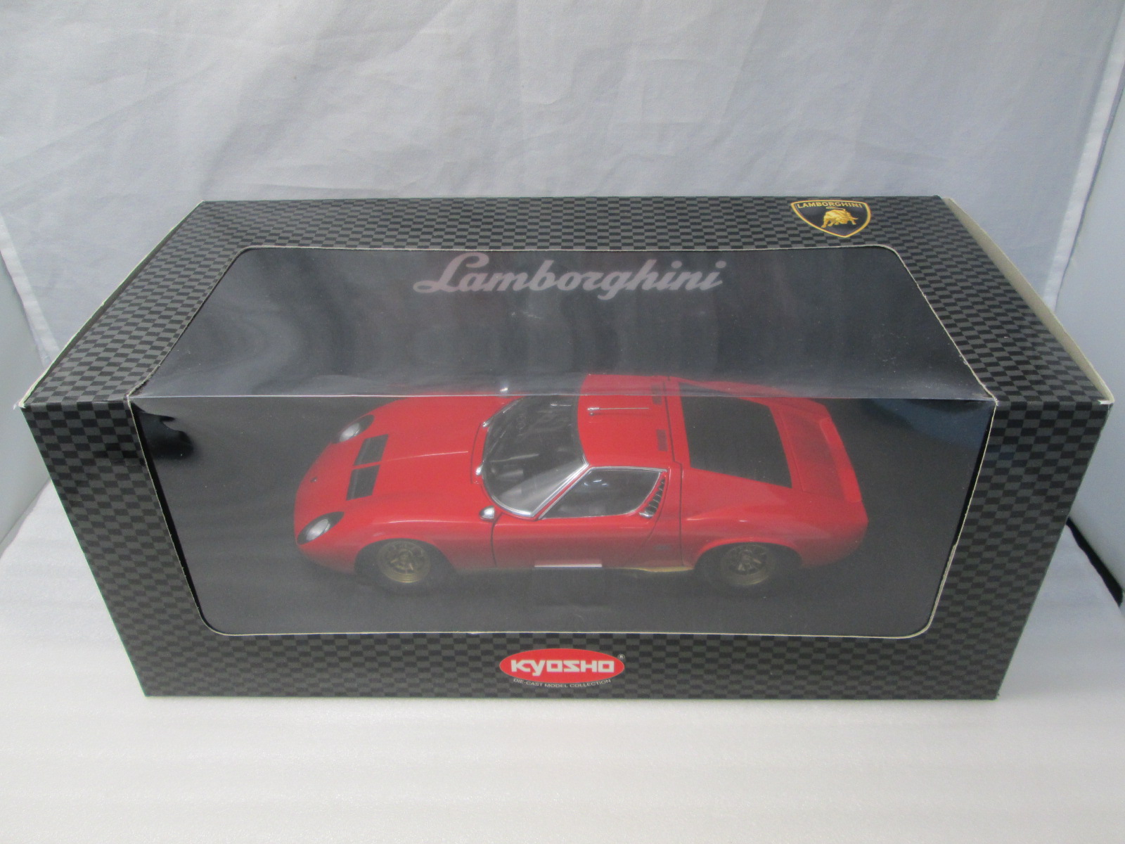 【おもちゃ】2005年製 フィギュア KYOSHO ランボルギーニ ミウラ P400 SVレッド 買取/ 買取専門 金沢買取プラザ