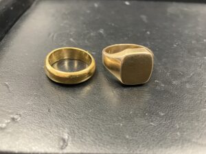 買取りした金製品