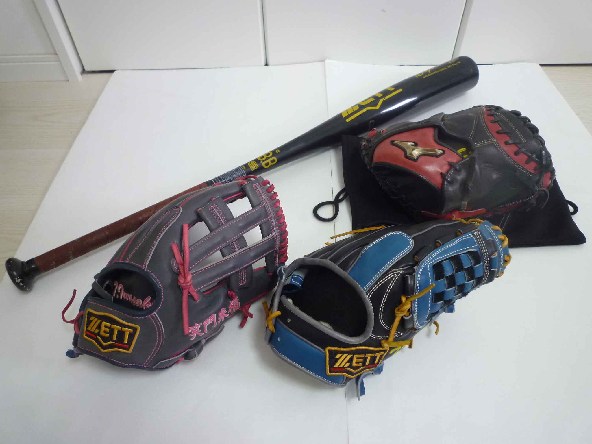 【スポーツ用品】ZETT(ゼット) MIZUNO(ミズノ) グローブ バット 買取/ 野々市市御経塚 買取専門 金沢買取プラザ