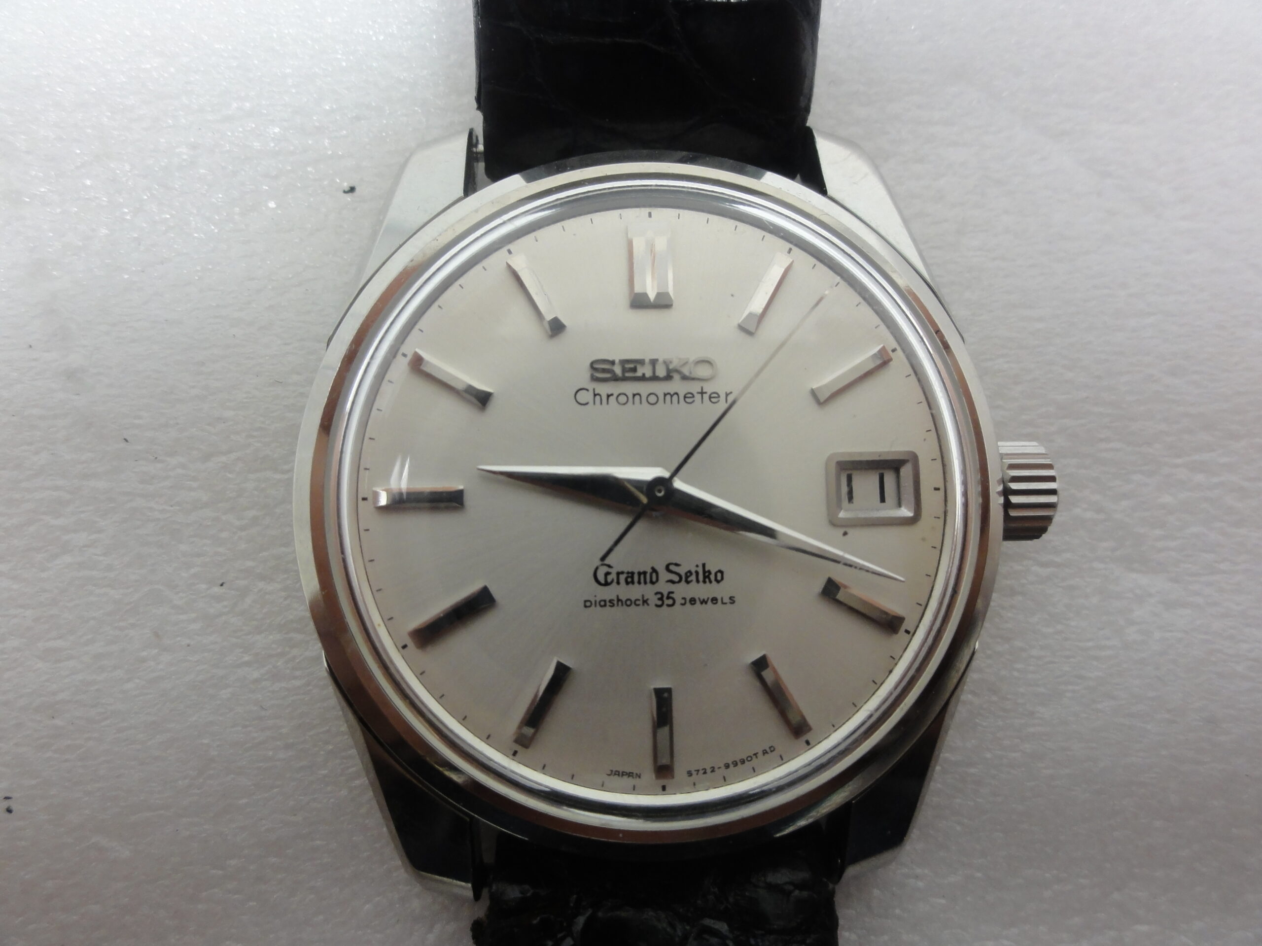 【ブランド腕時計】GRAND SEIKO グランドセイコー クロノメーター ダイヤショック35石 5722-9990 手巻き腕時計 買取 / 野々市市御経塚 買取専門 金沢買取プラザ