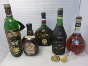 買取した古酒、輸入酒