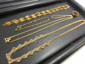 買取した18金のアクセサリー